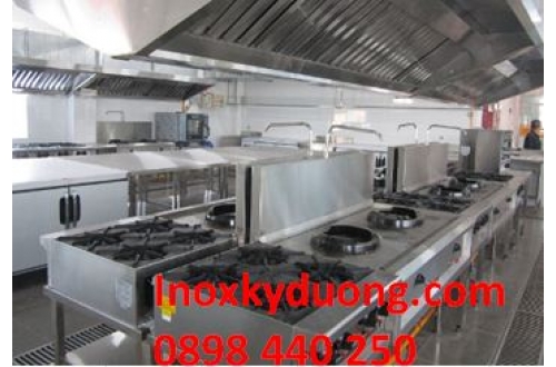 Thiết kế thi công hệ thống bếp công nghiệp inox
