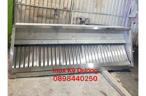 CHỤP HÚT KHÓI , HÚT MÙI BẾP CÔNG NGHIỆP CÓ PHIN LỌC MỠ