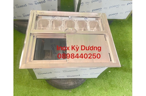 SỬ DỤNG THÙNG ĐÁ INOX GIỮ ĐÁ LÂU TAN