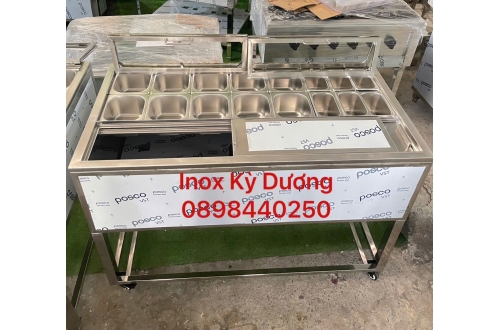 SẢN XUẤT THÙNG ĐÁ INOX GIỮ NHIỆT THEO YÊU CẦU