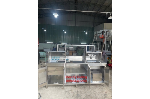 ĐỊA CHỈ MUA QUẦY PHA CHẾ INOX 304 HÀNG CHÍNH HÃNG