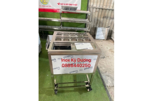 THÙNG ĐÁ INOX KỲ DƯƠNG