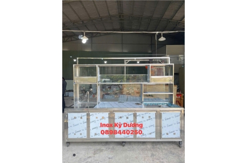 QUẦY PHA CHẾ INOX KỲ DƯƠNG GIÁ RẺ NHẤT HIỆN NAY